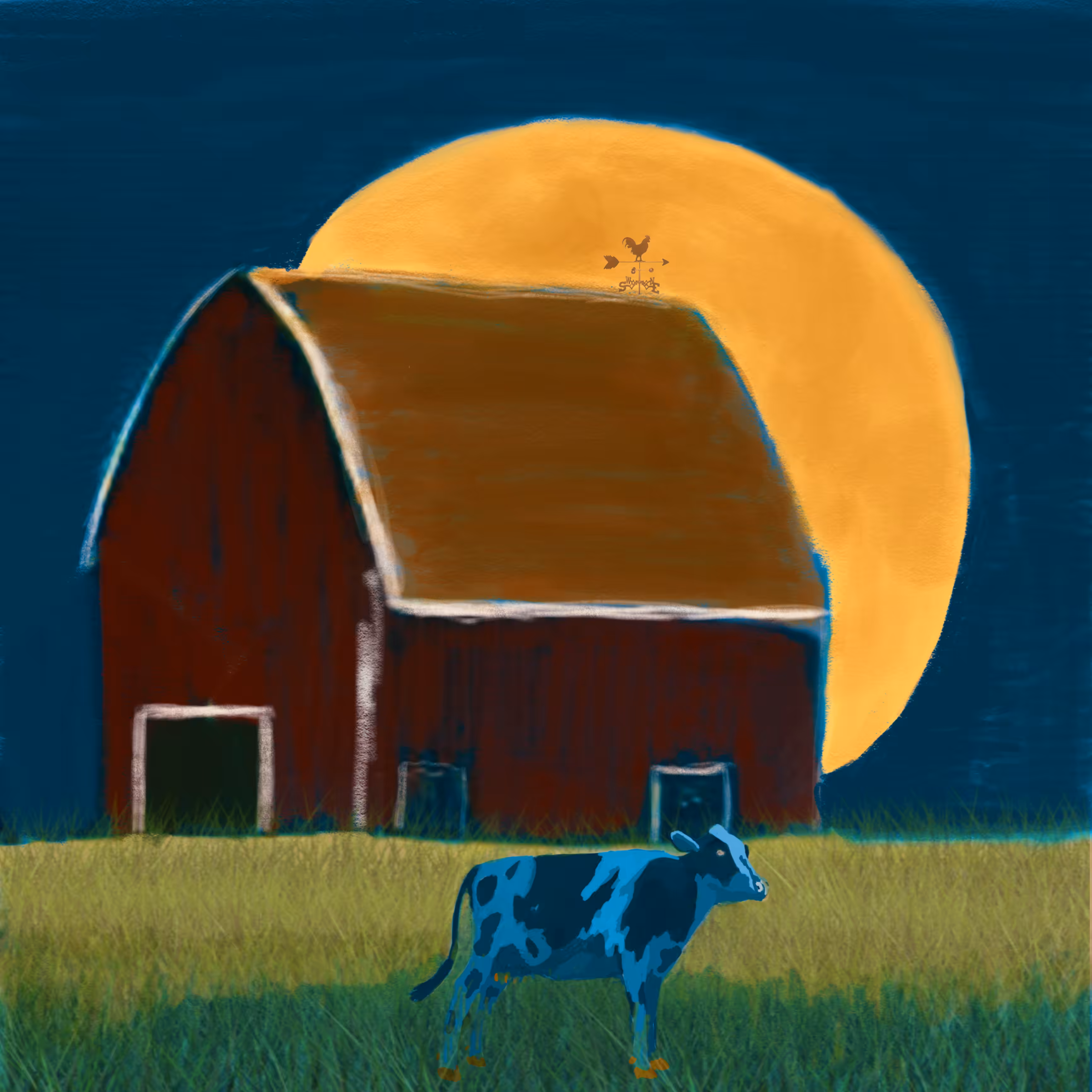 Blue Cow Harvest 