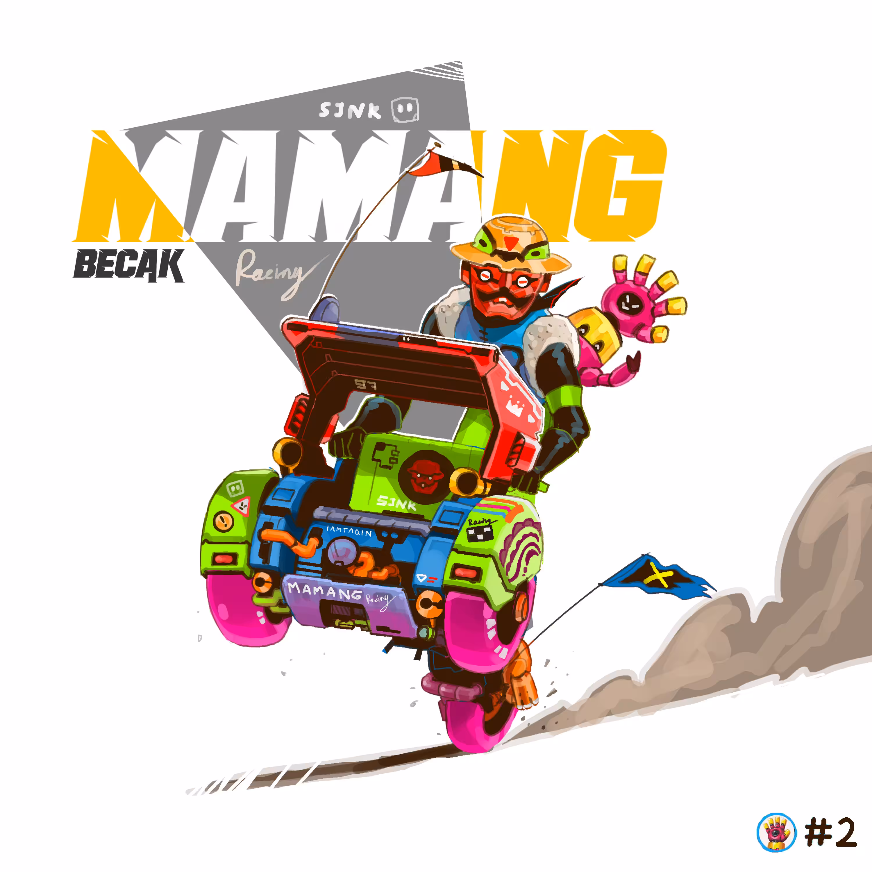 BECAK MAMANG RACING
