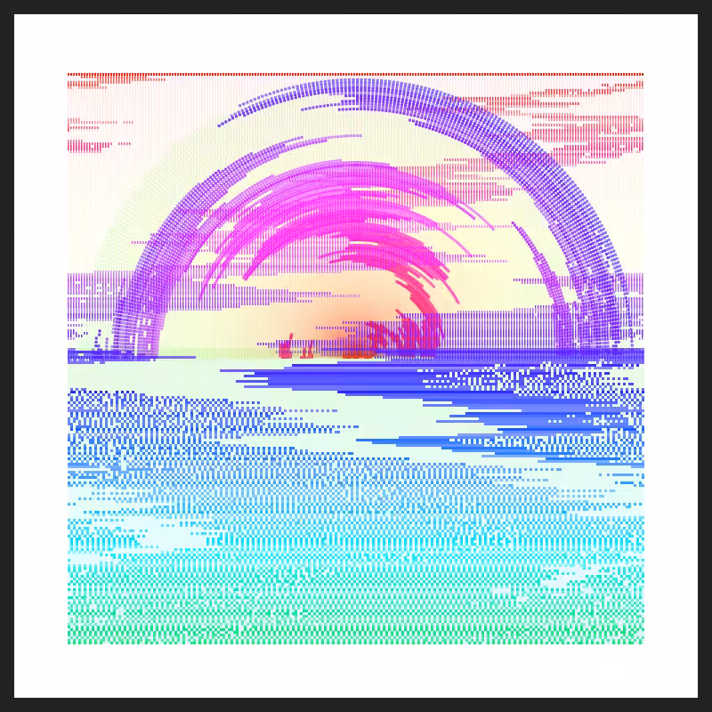 Glitch Acuarela #11