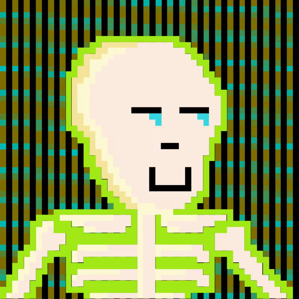 PIXEL SKULLETTI 1 #29