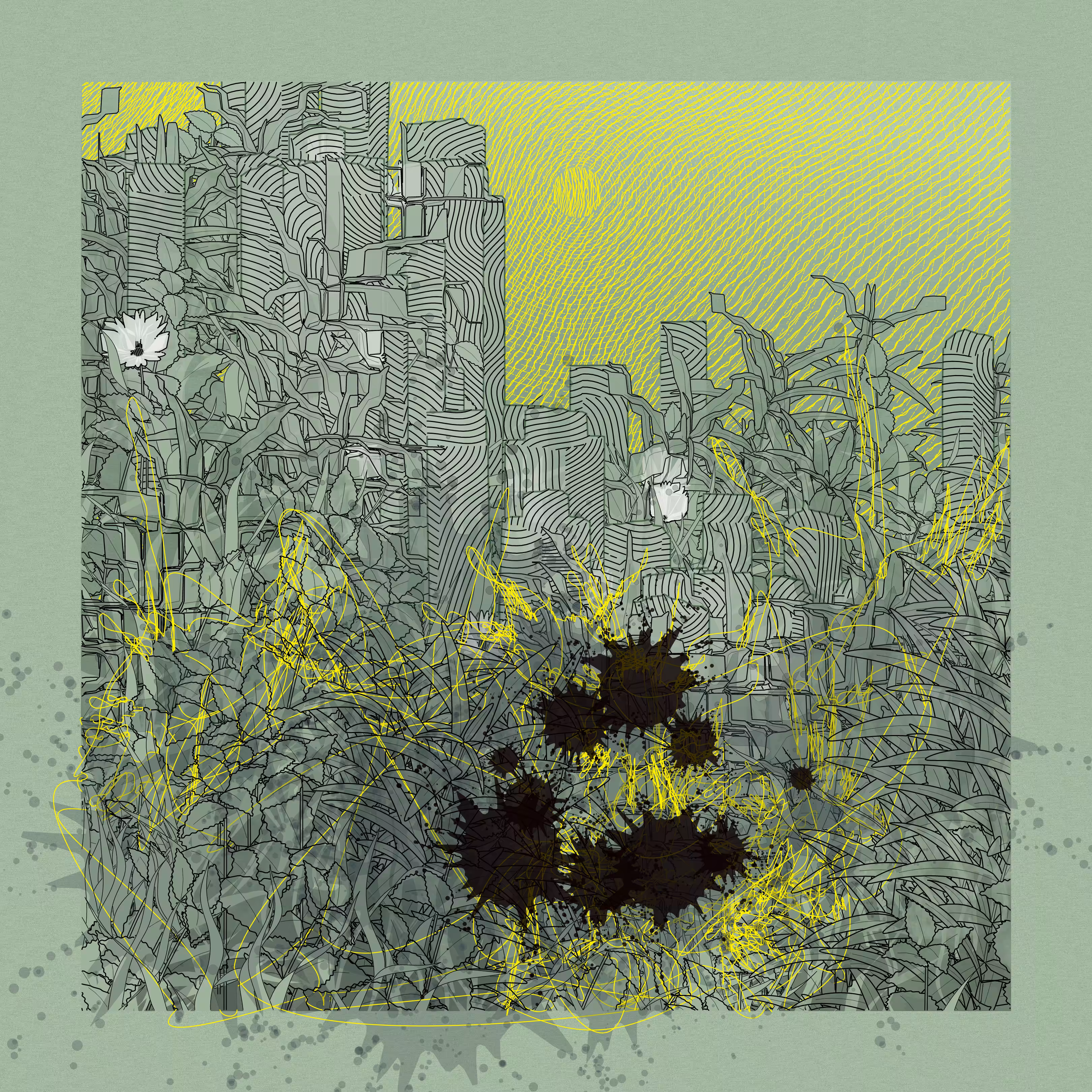 Landscape with Carbon Capture #8674