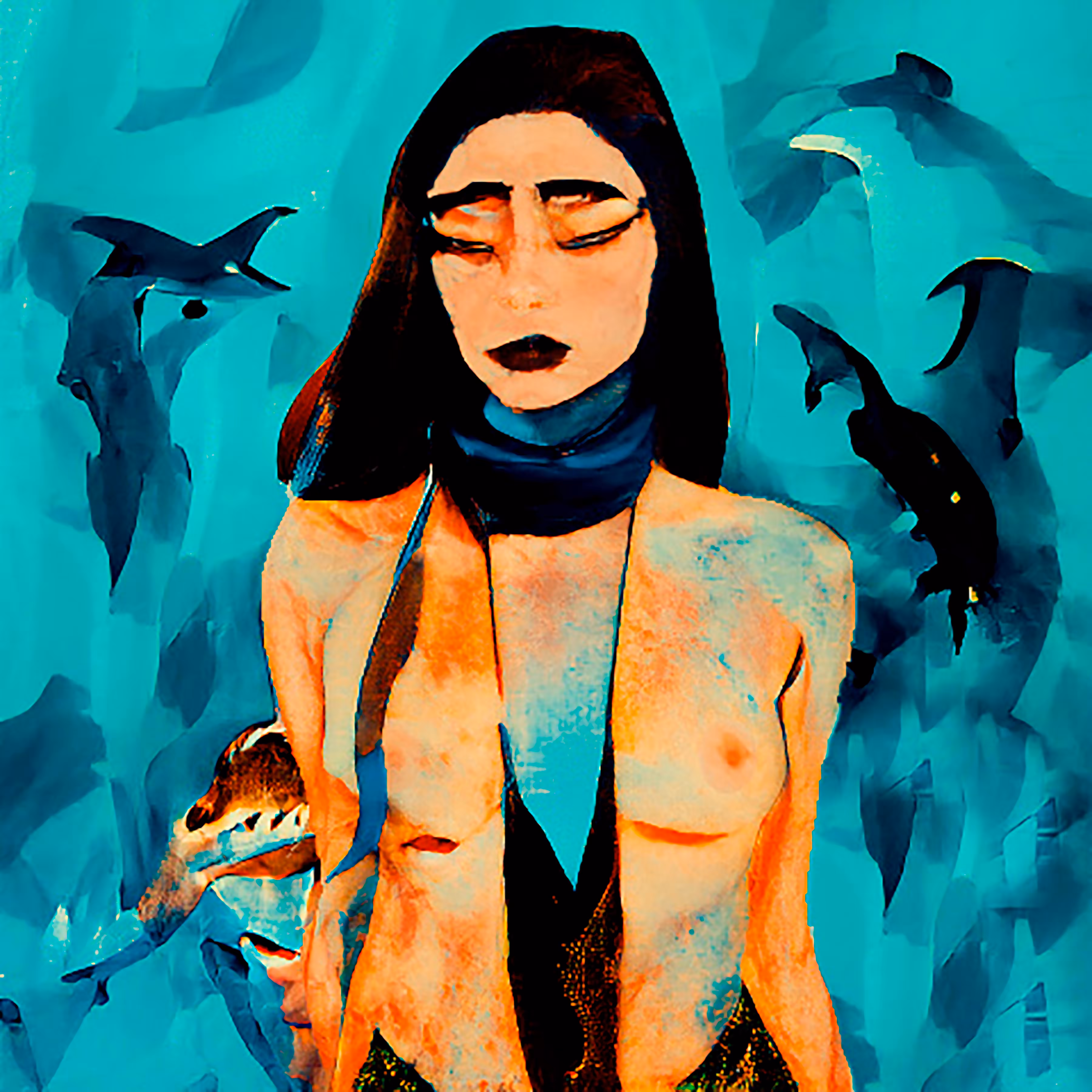 Swimming with sharks