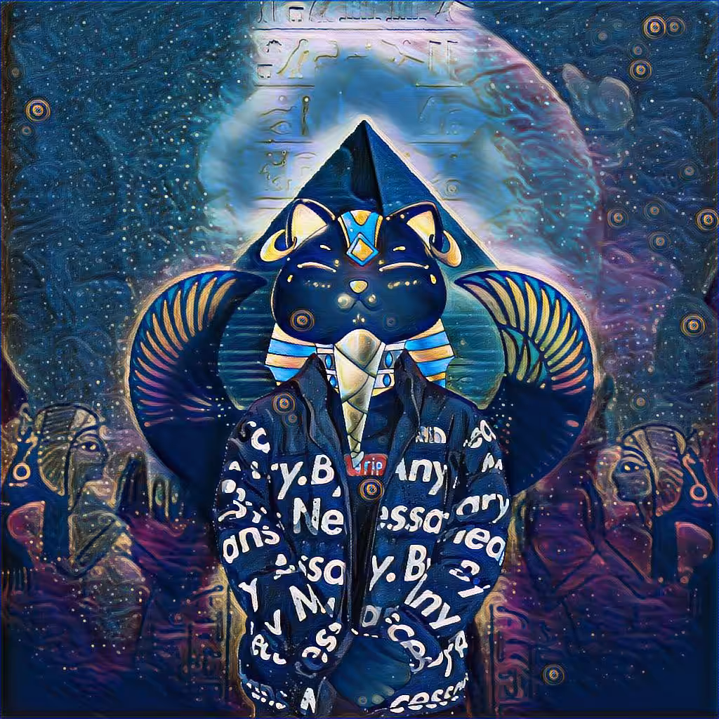 Chibi Pharaoh Cat