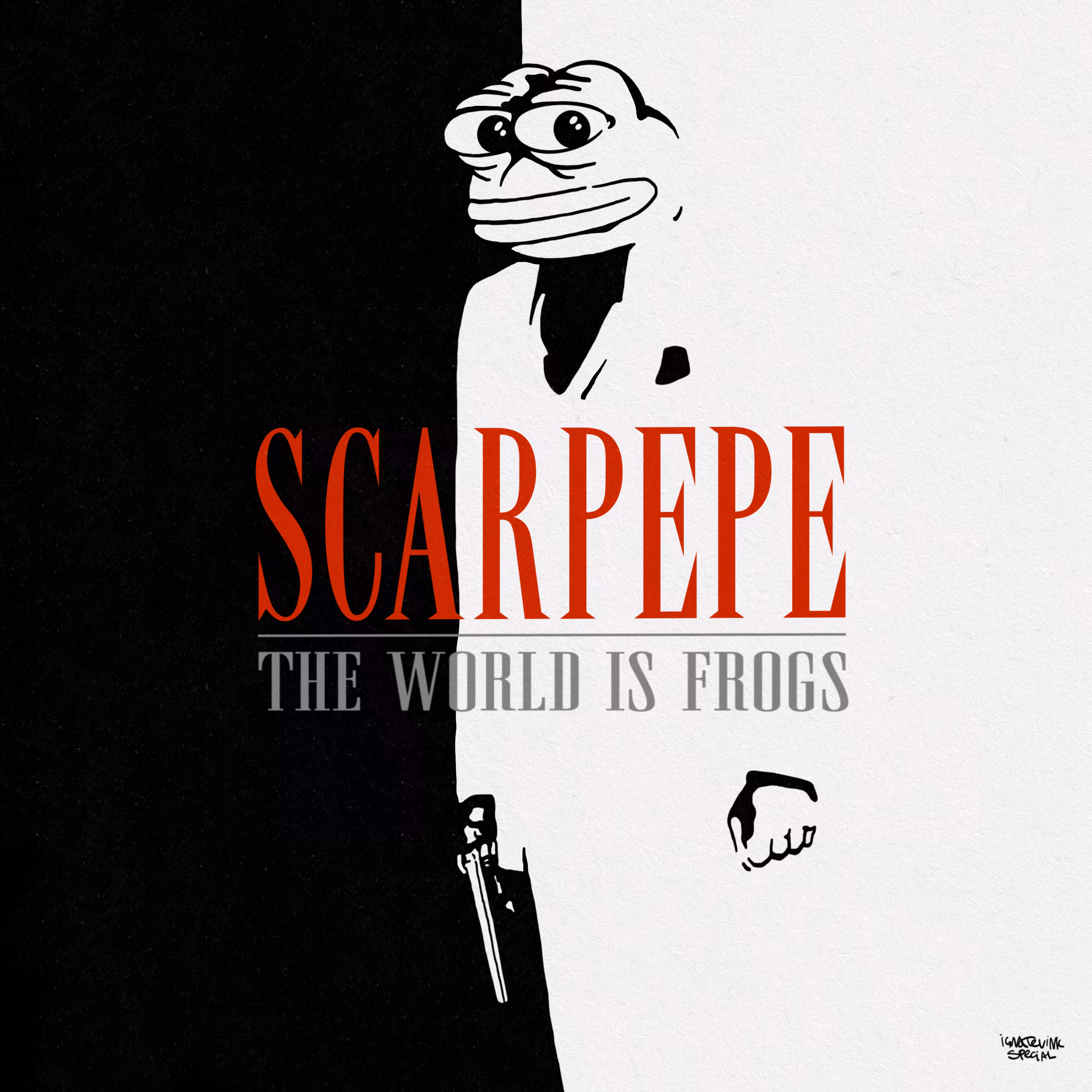 Scarpepe: The World Is Frogs