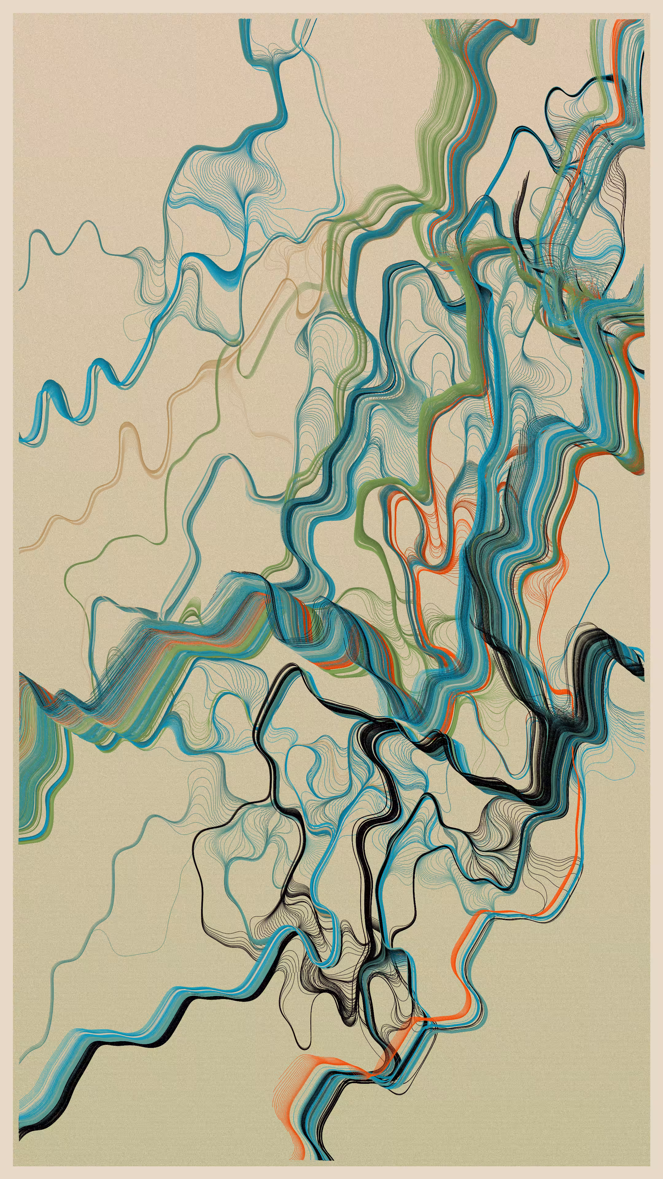 Blob Art Generator #55