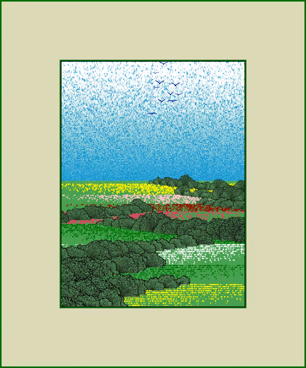 Fields of flowers #19