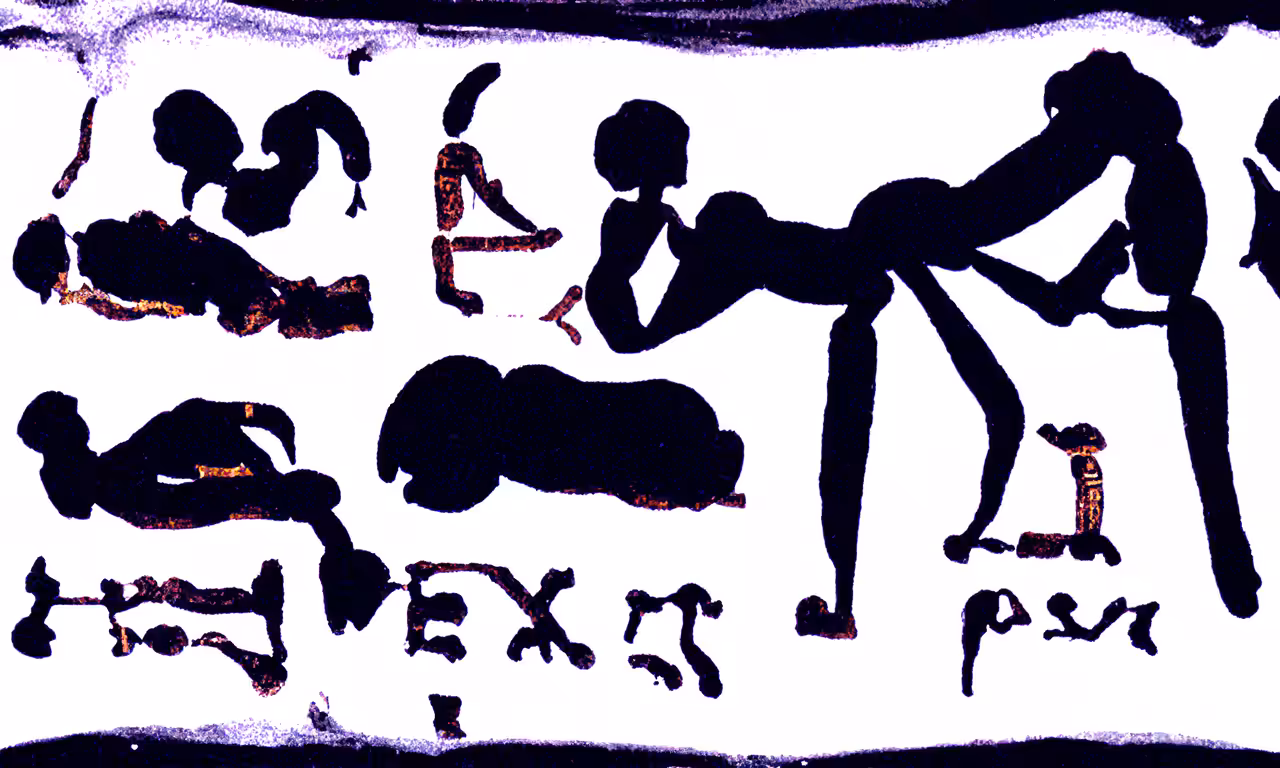 Cave Drawing Kama Sutra 3