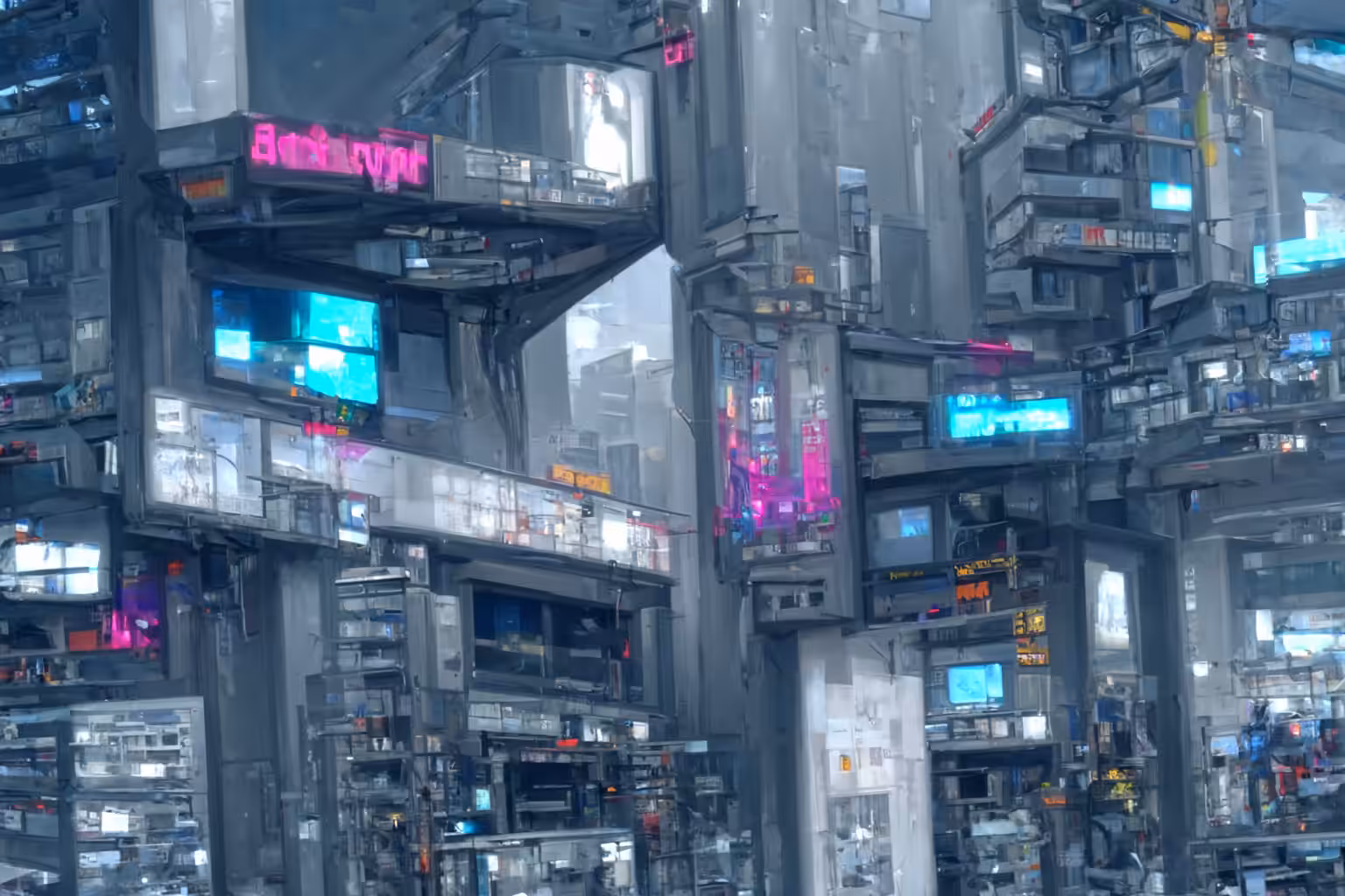 Cyberpunk Skyline 3
