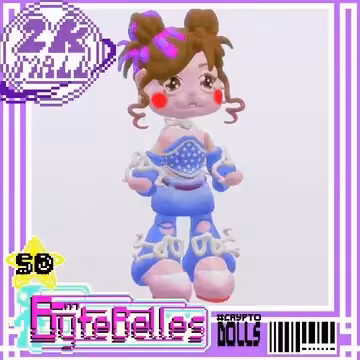 ByteBelles CryptoDolls: 2KMall - Full set 01