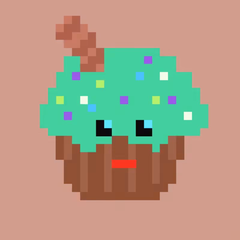 Pixel Cup cake #2