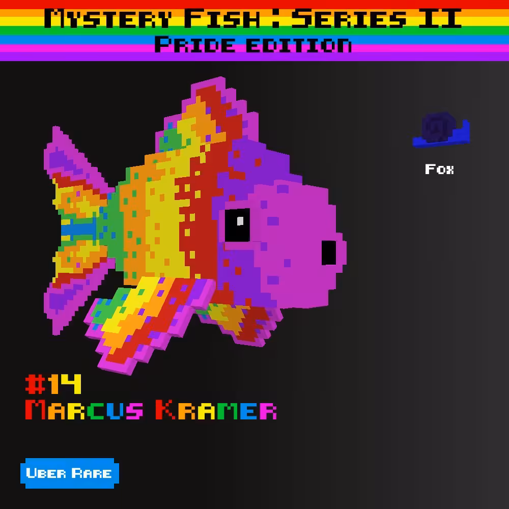 Marcus Kramer :: Mystery Fish : Pride Edition #14 