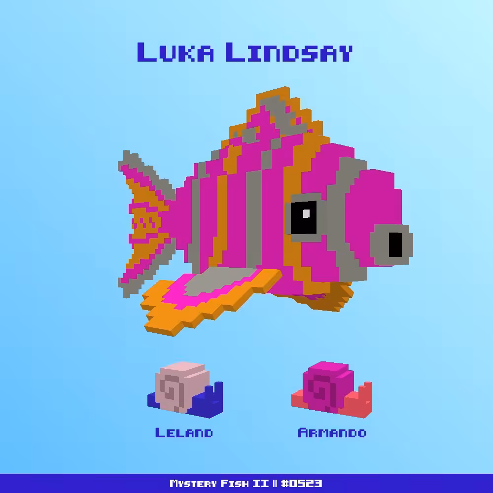 Luka Lindsay :: Mystery Fish 0523/1000