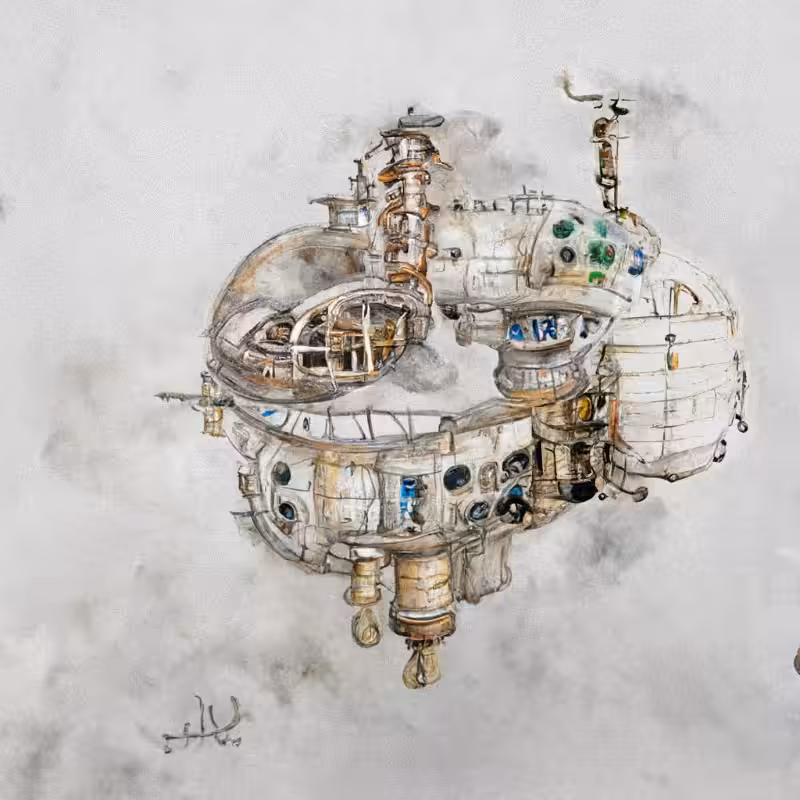 Utopian Space Castles #53
