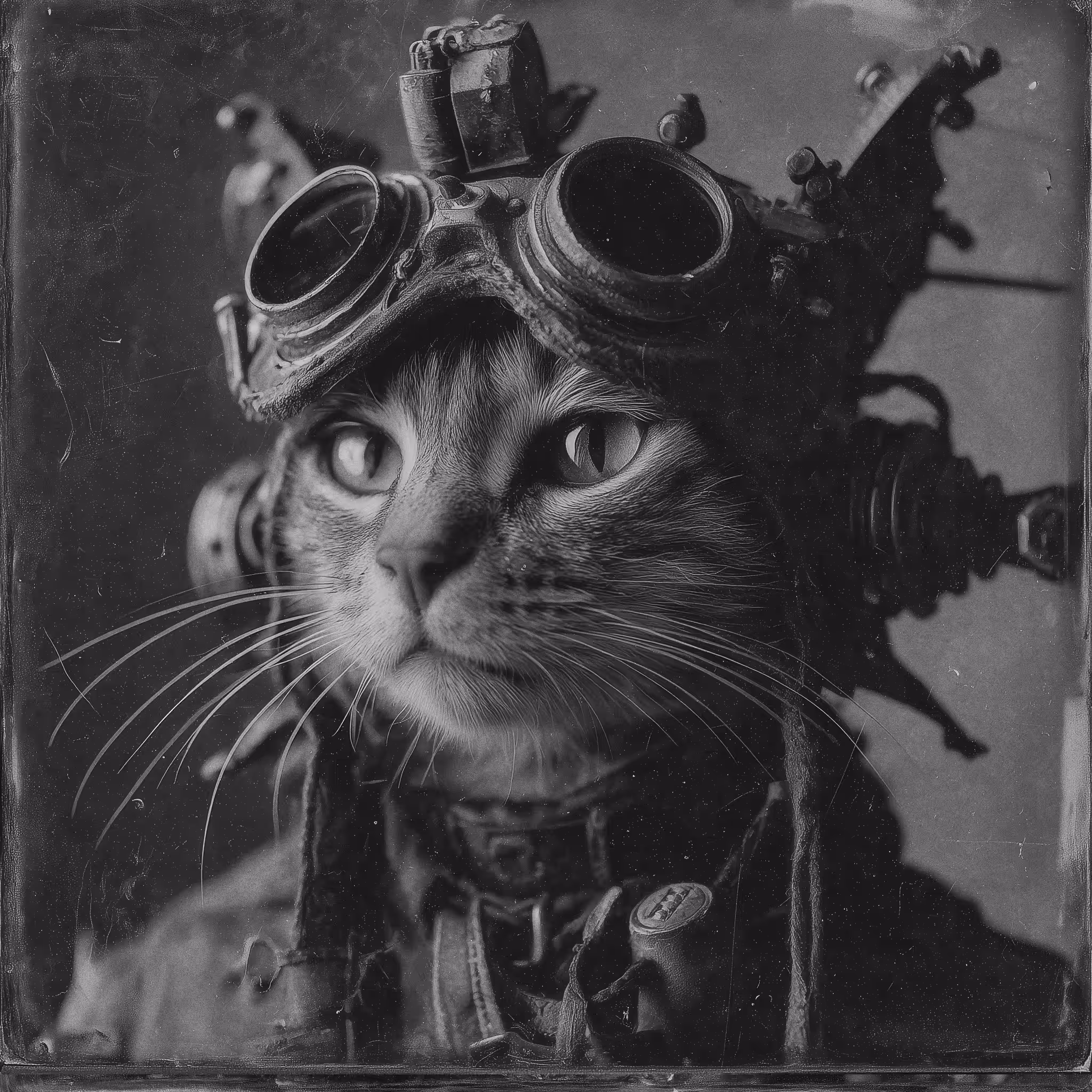 Cyberpunk Animals: Cat