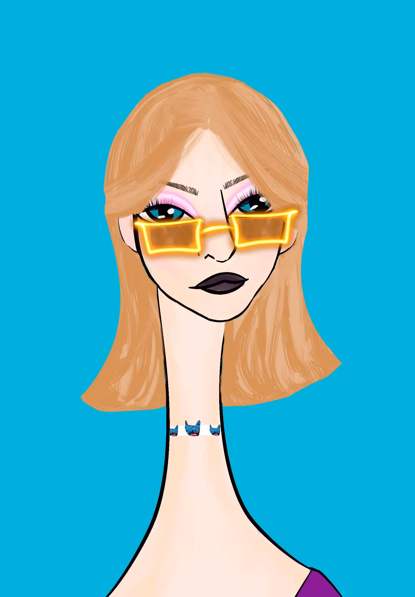 Long Neckie Ladies: Long Neckie Lady #684