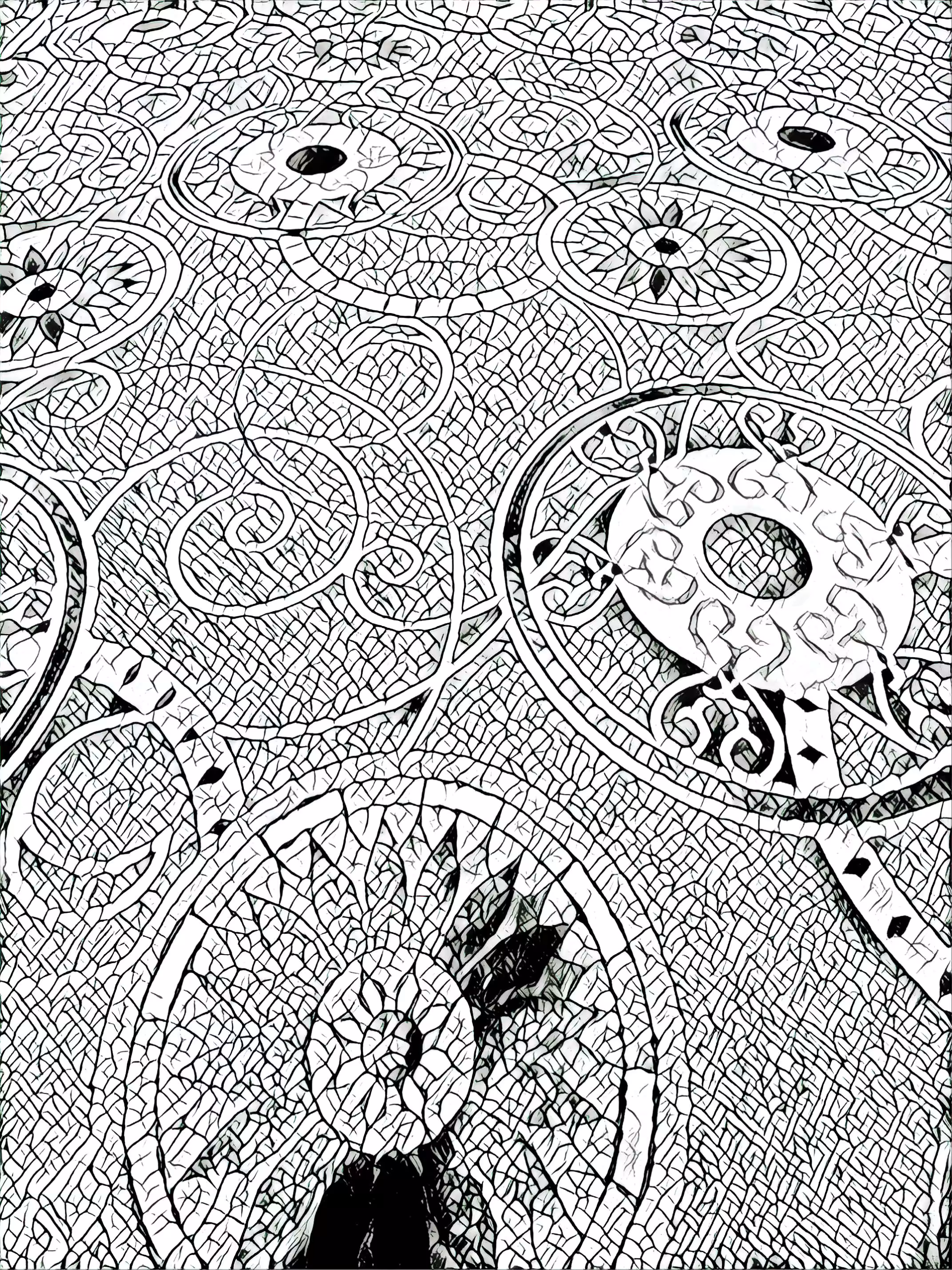 The carpet at a shit hotel in Nebraska