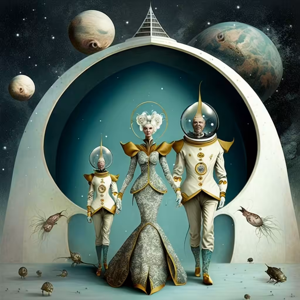 Surreal Oddities #28 (Space Parody)