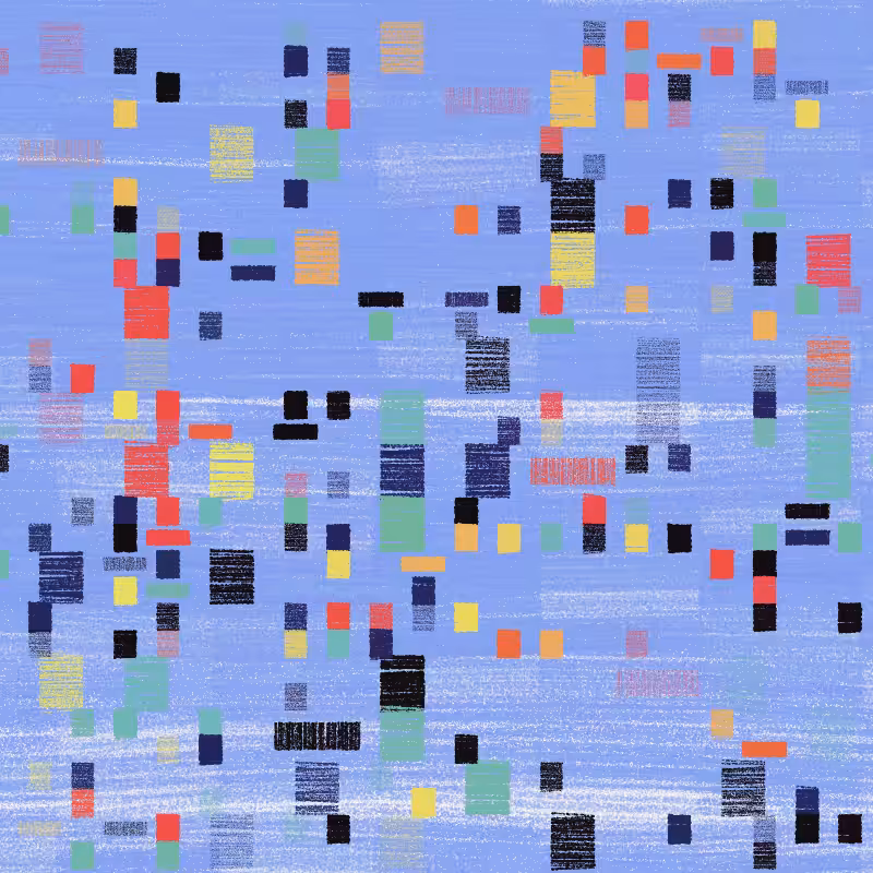 Composition #3 Patchwork Quilt