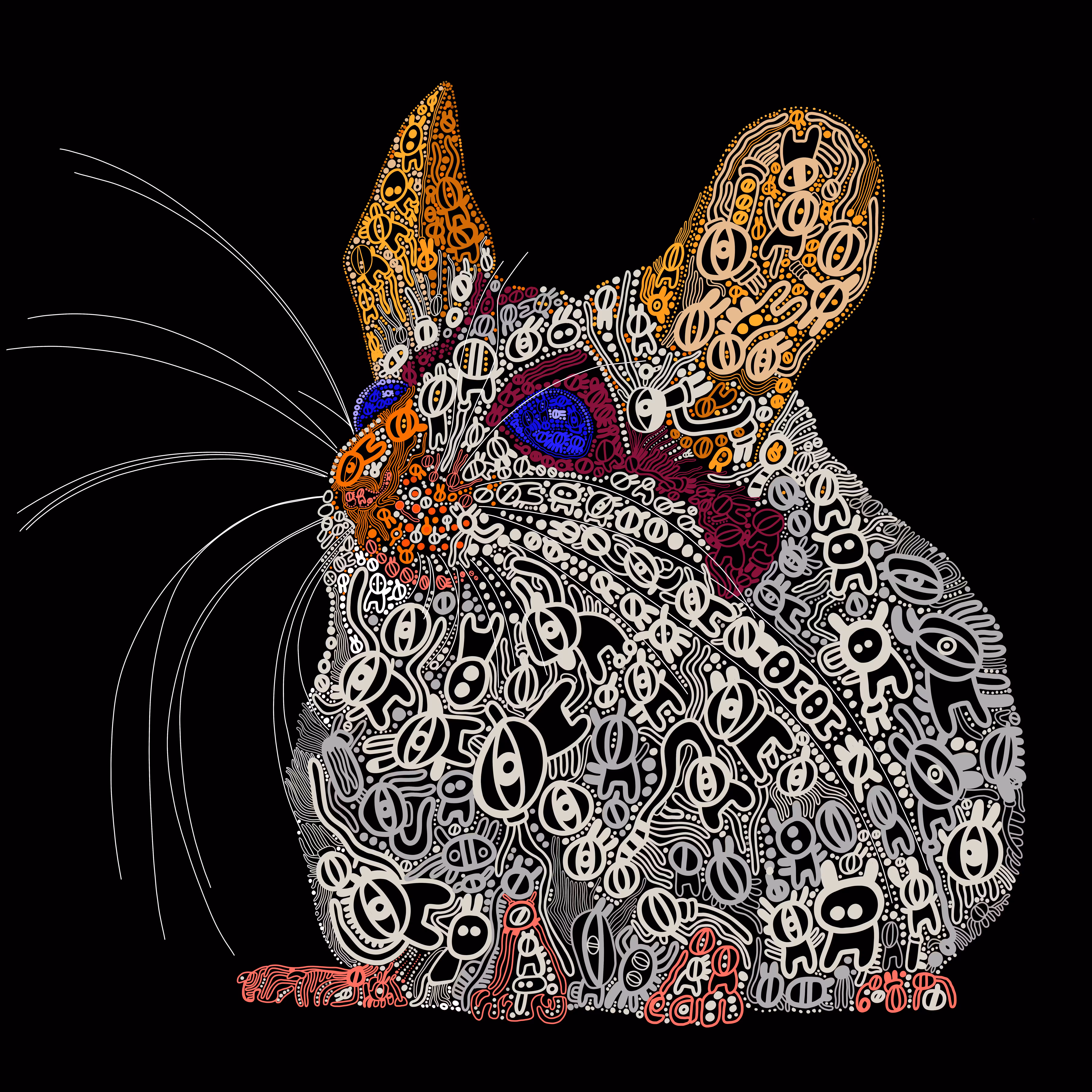 GARDEN DORMOUSE - ENDANGERED SPECIES SERIES #4 of 200