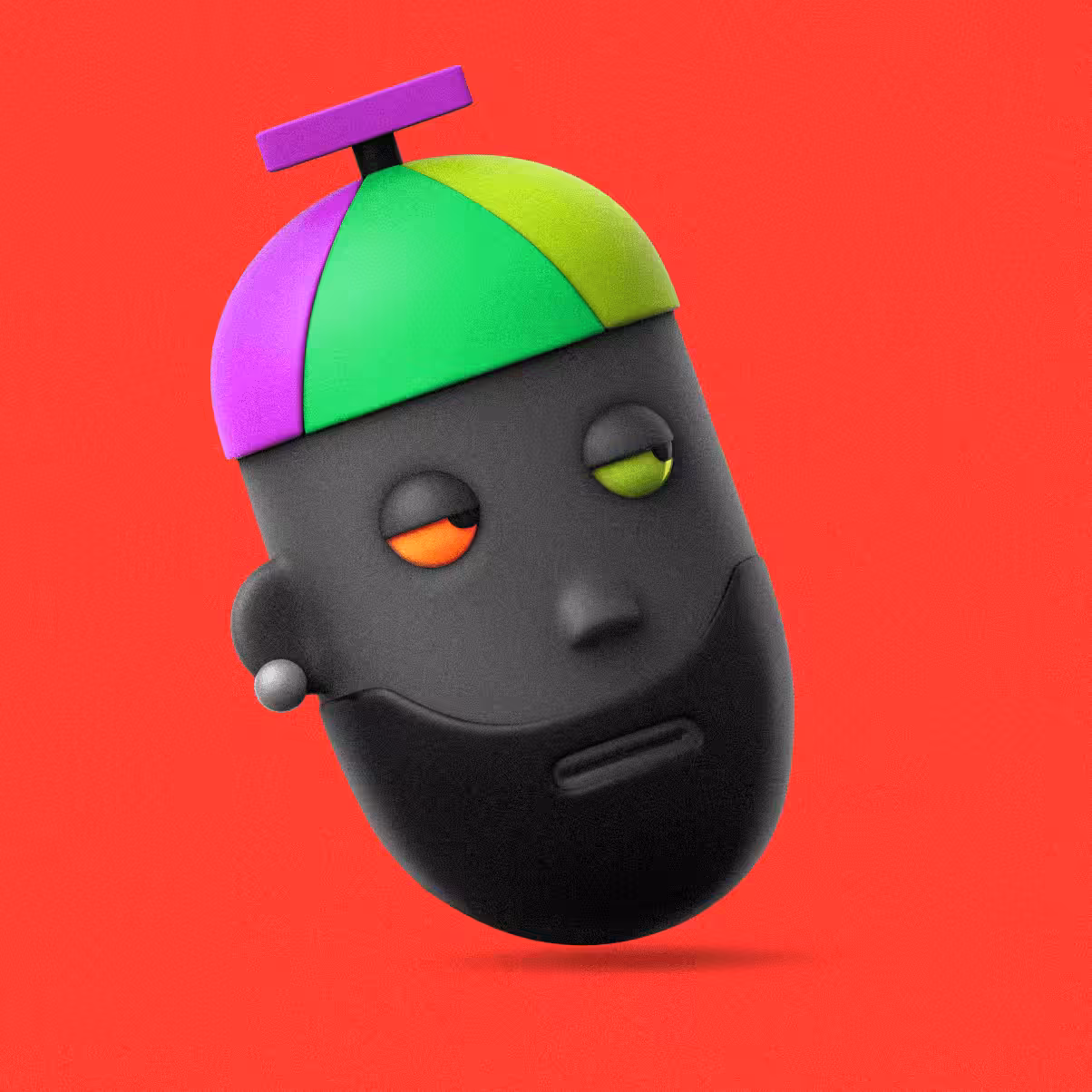 Artistic Colorful Punks #066