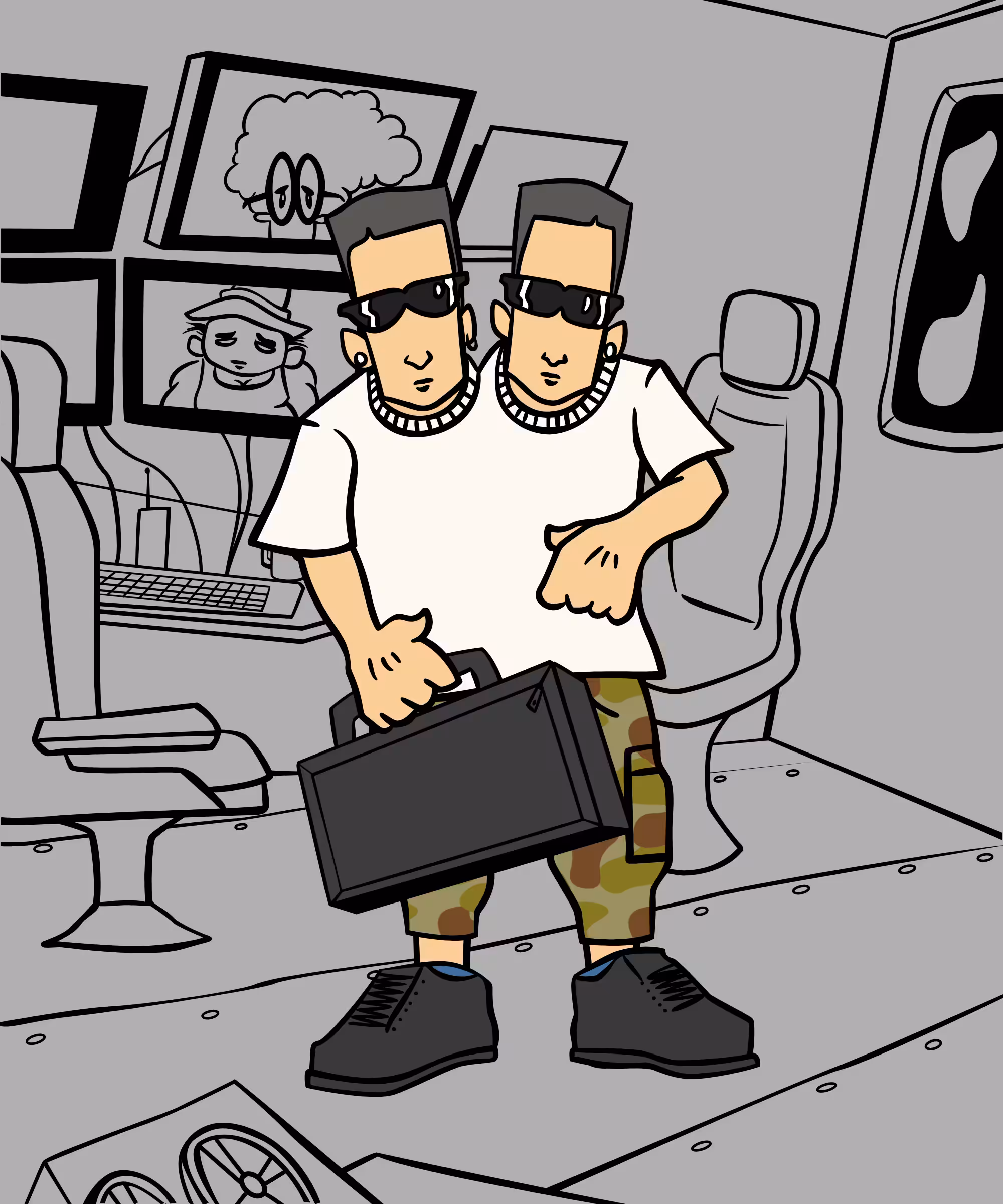 Agents Brown and Knows #1017