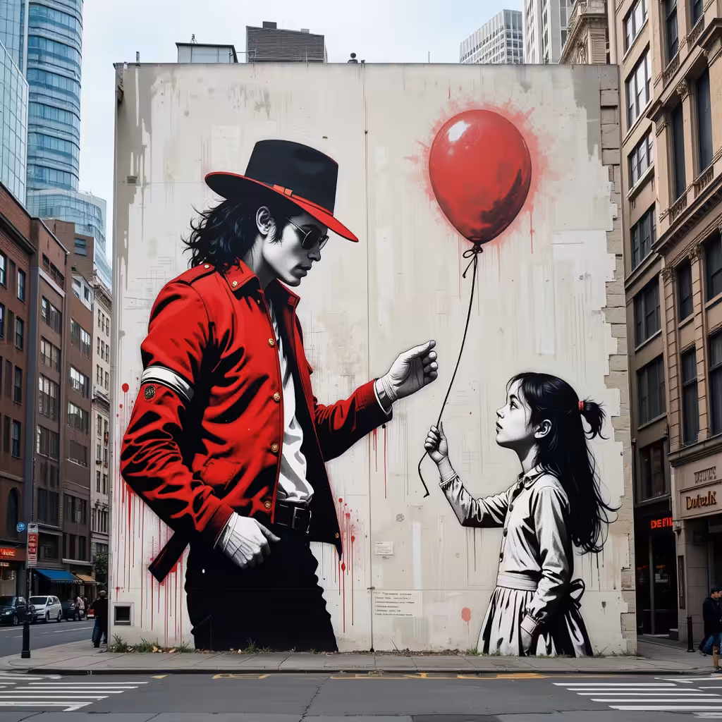 A Dream Balloon for the King of Pop