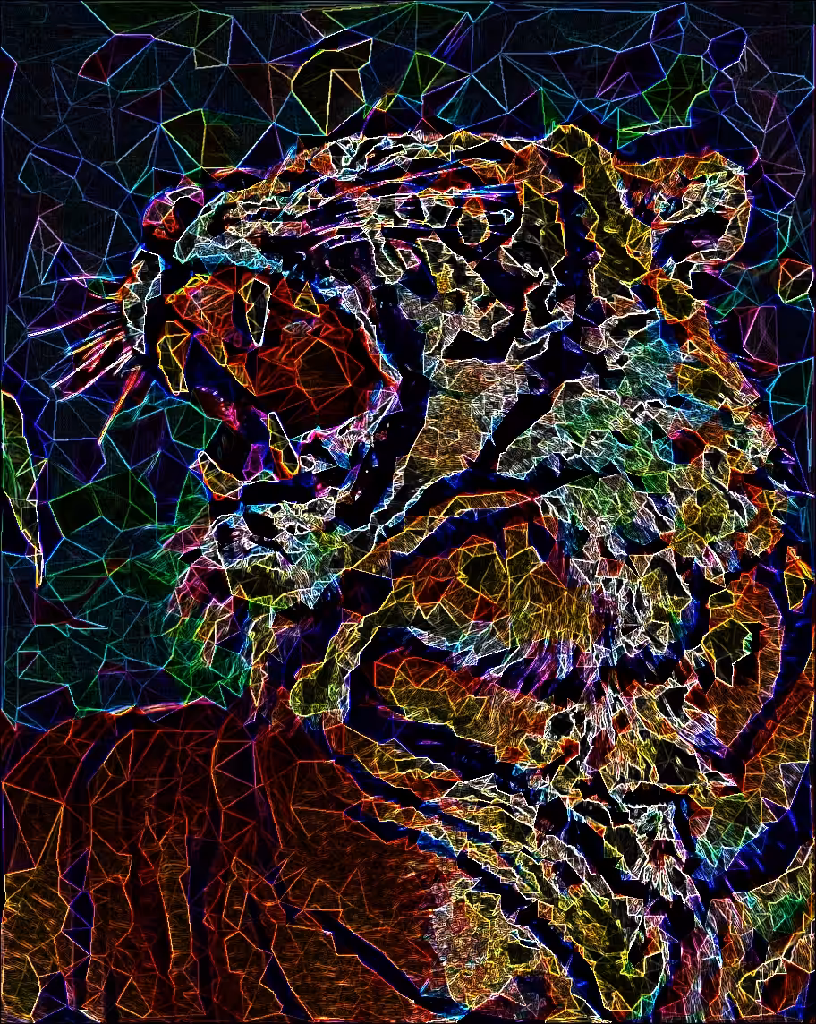 C0llective Artz: Prismatic Tiger