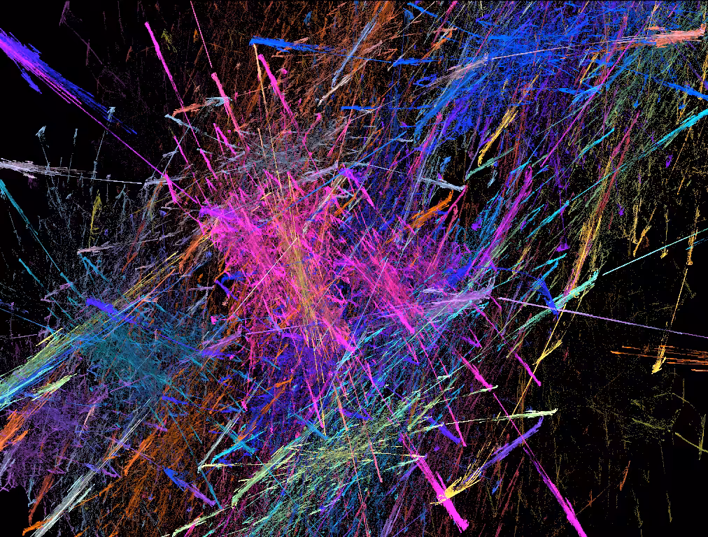 Raw Fractal Series - #064 - Fireworks
