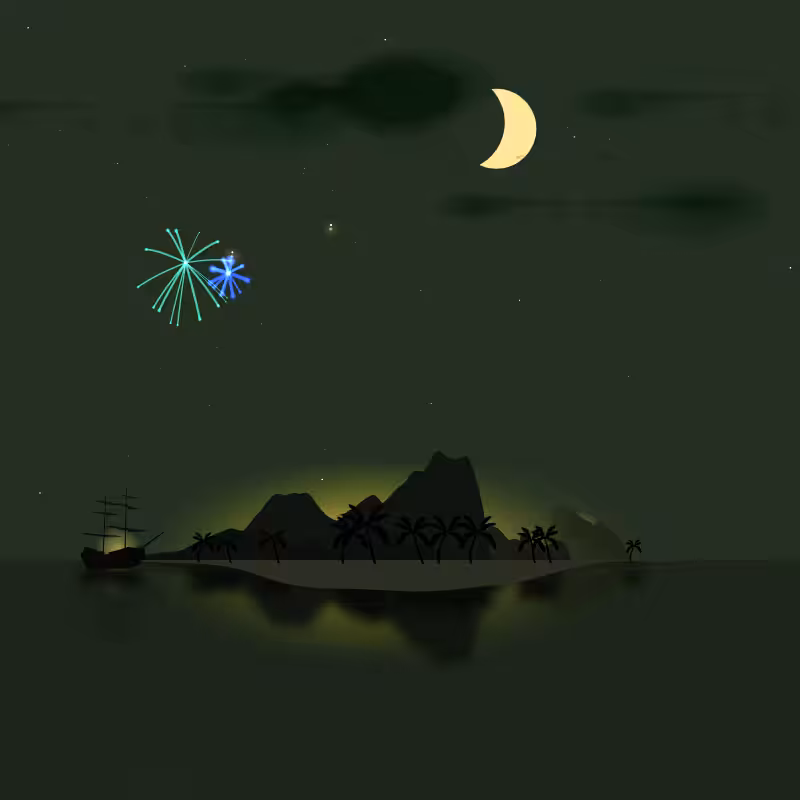 Fireworks Island #42