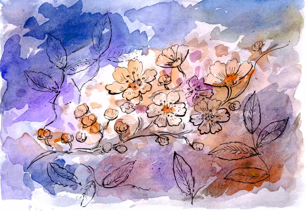 Cherry Blossoms- Mindfulness Edition