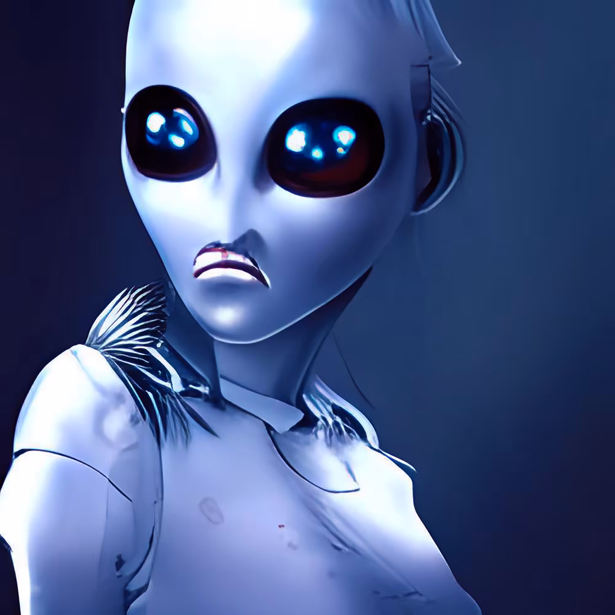 All-Knowing Changeling Grumpy Robot