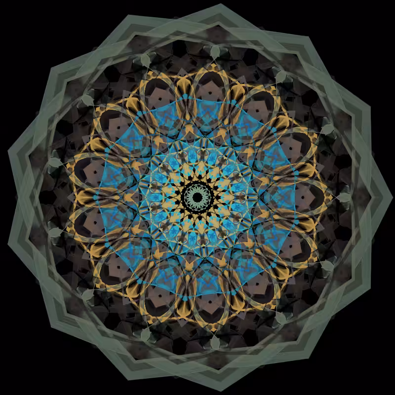Morphing Mandala - #fxhashturnsone charity #61