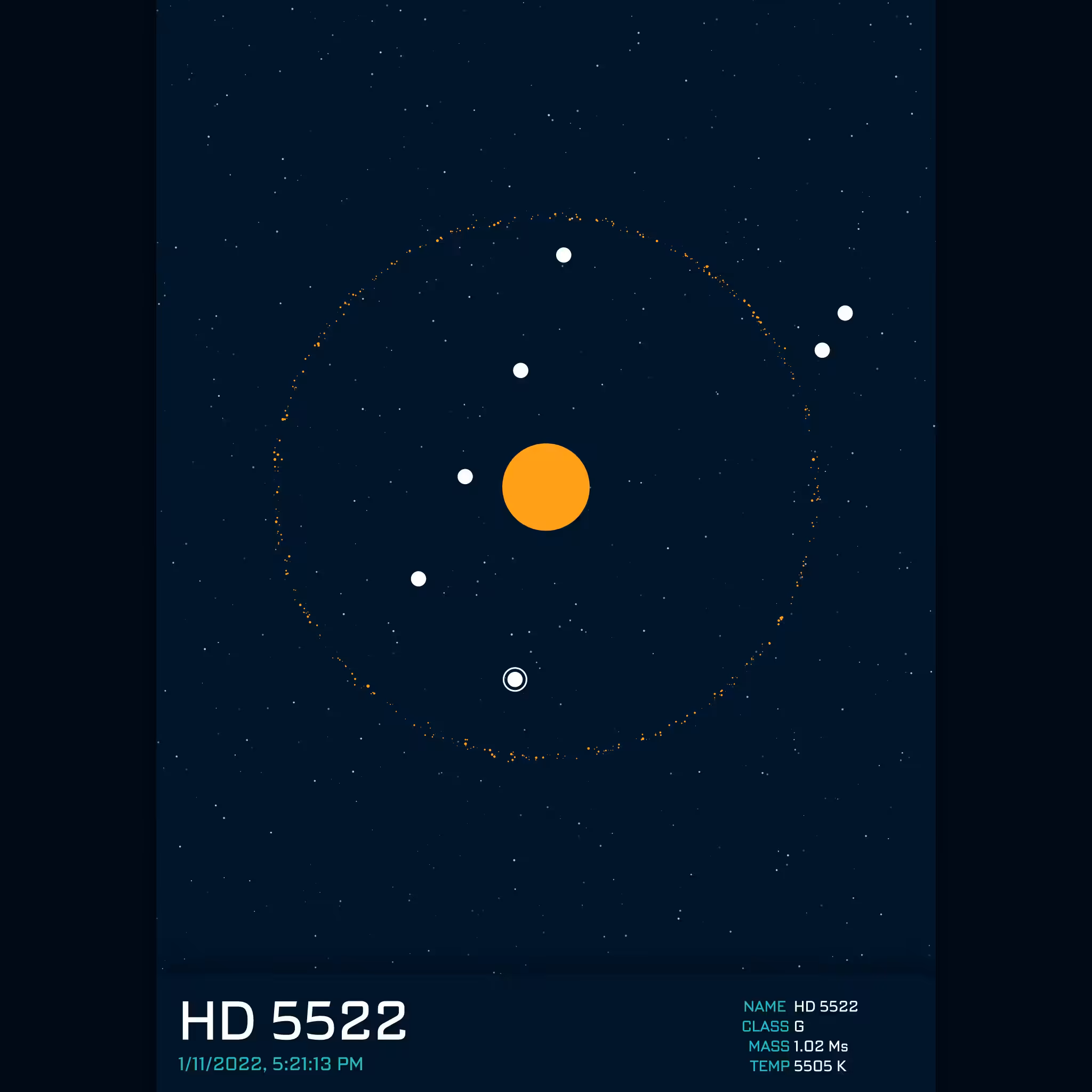 PLANETARY SYSTEM #69