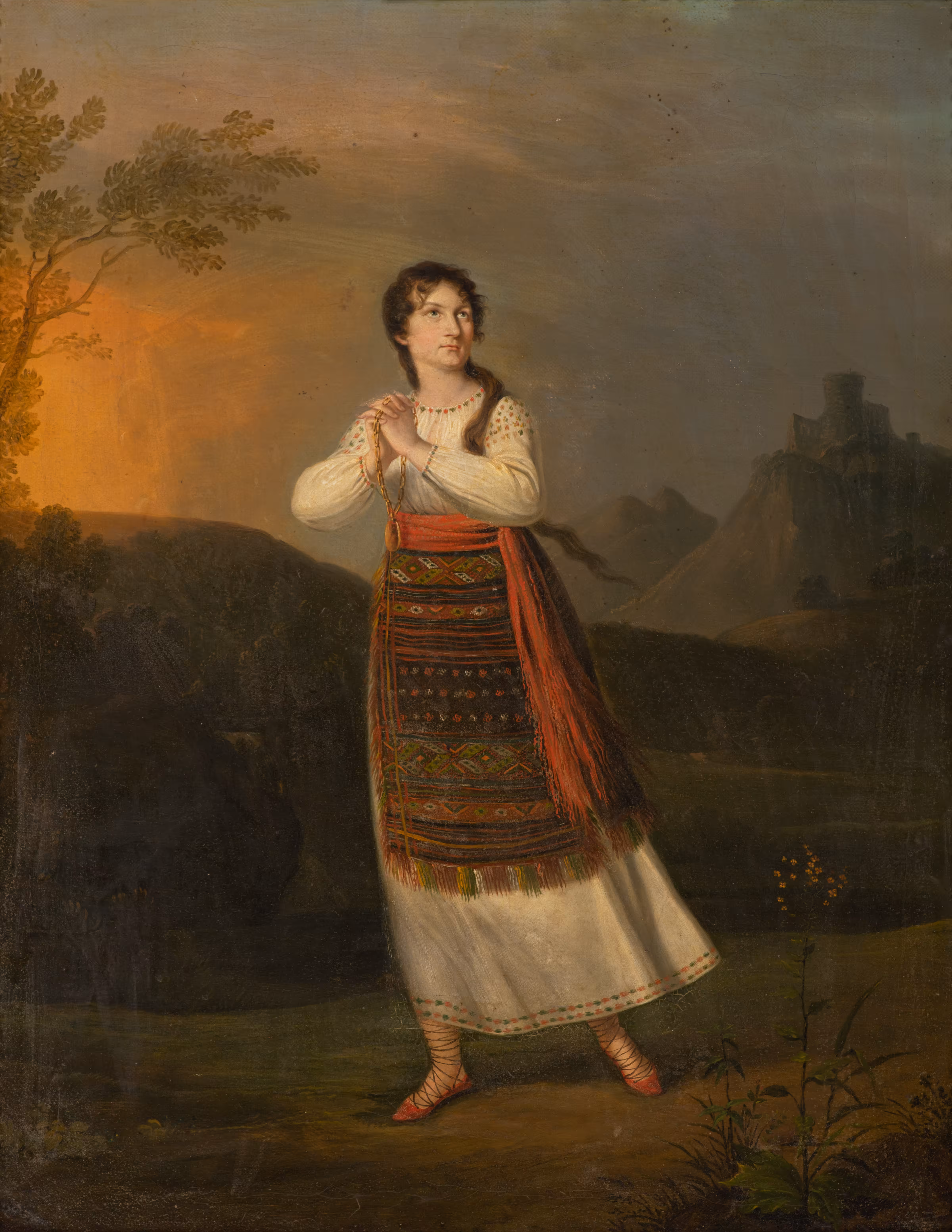 Proof of Patronage: Madame Koberwein as the Princess in "Der Wald bei Hermannstadt"