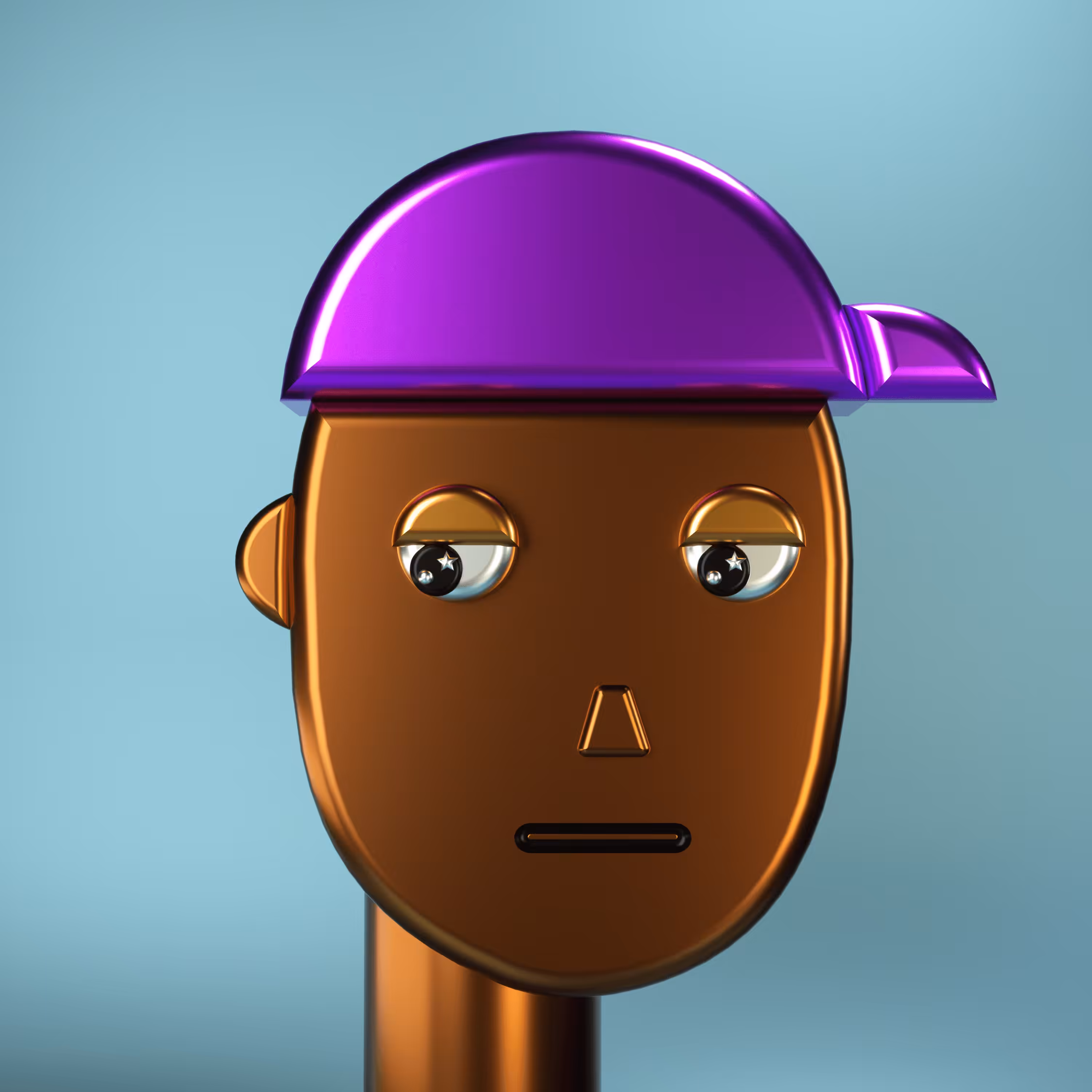 3D Chrome Punk #0313