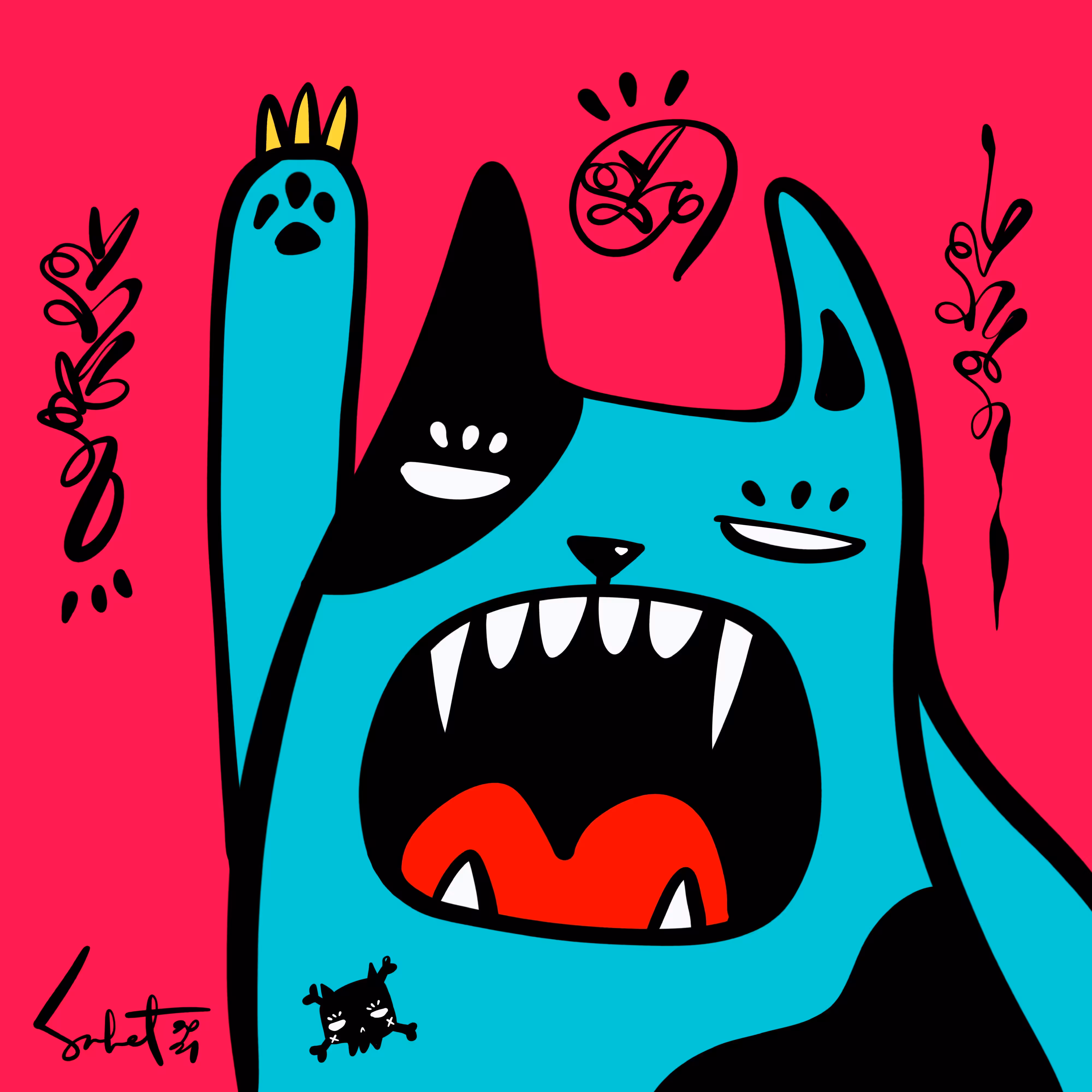 Ugly Kitties by Sabet #77