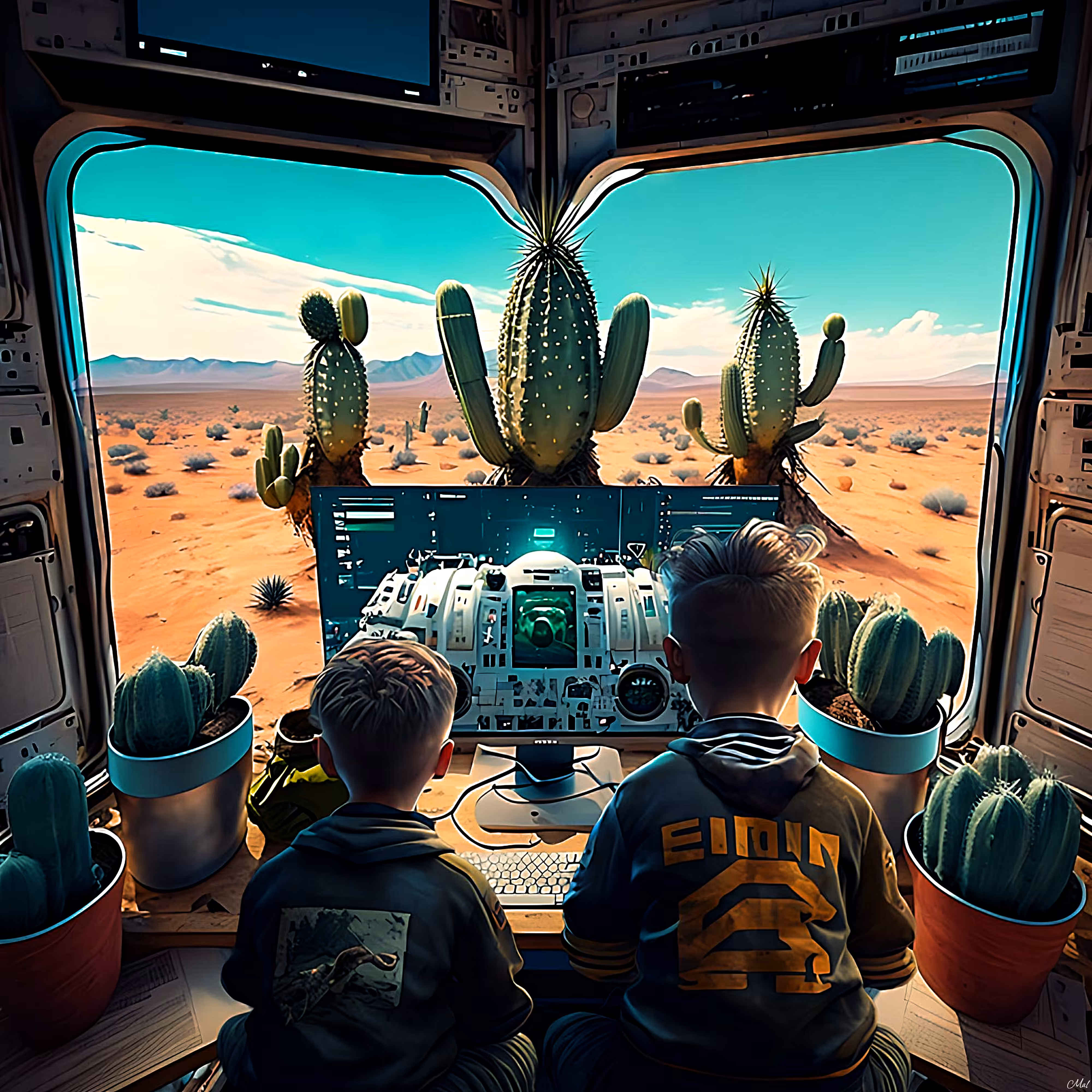 Space Pod Game Brothers