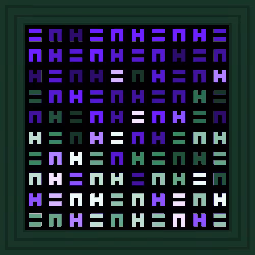 john :: Procedural Symbols (H=N) #492/1000