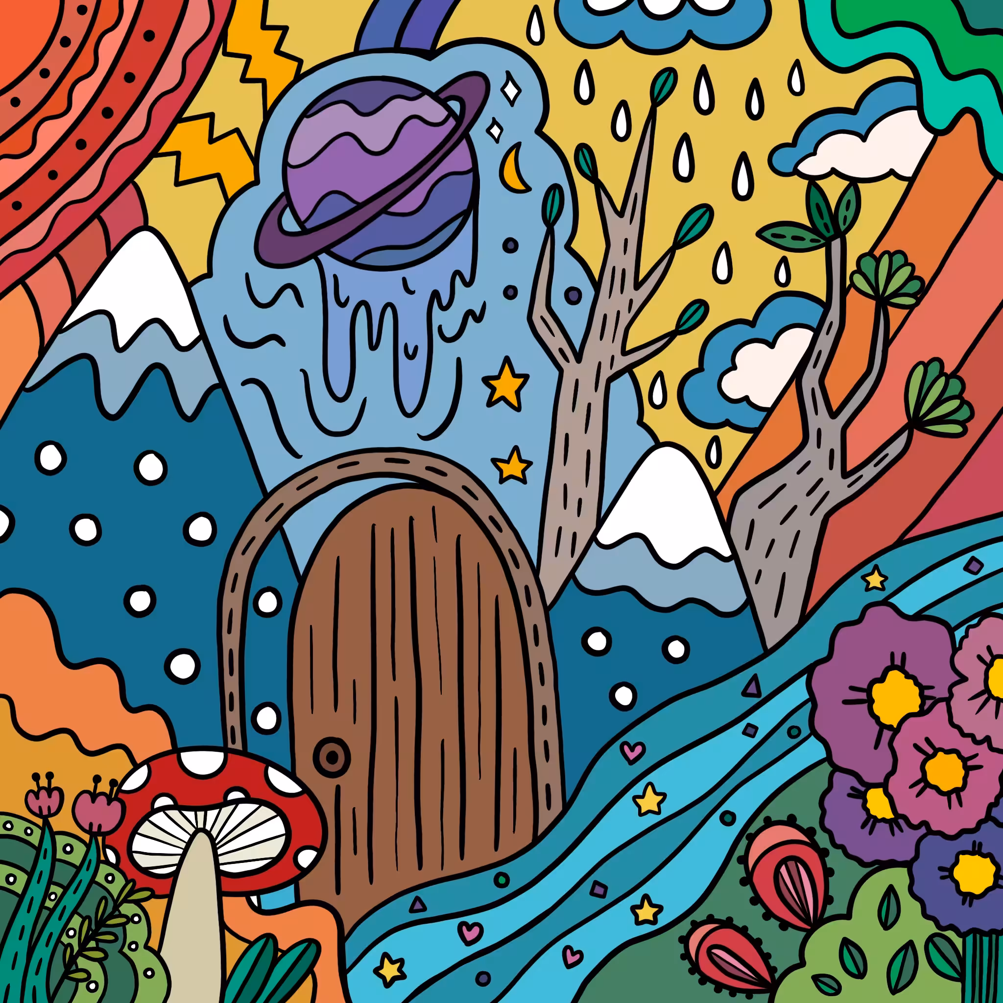 Imaginary No.1 Behind the door