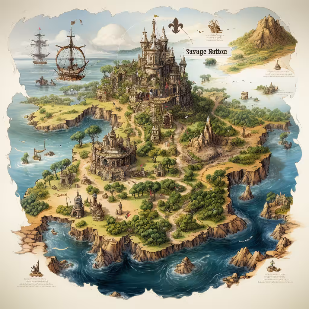 Savage Nation Map