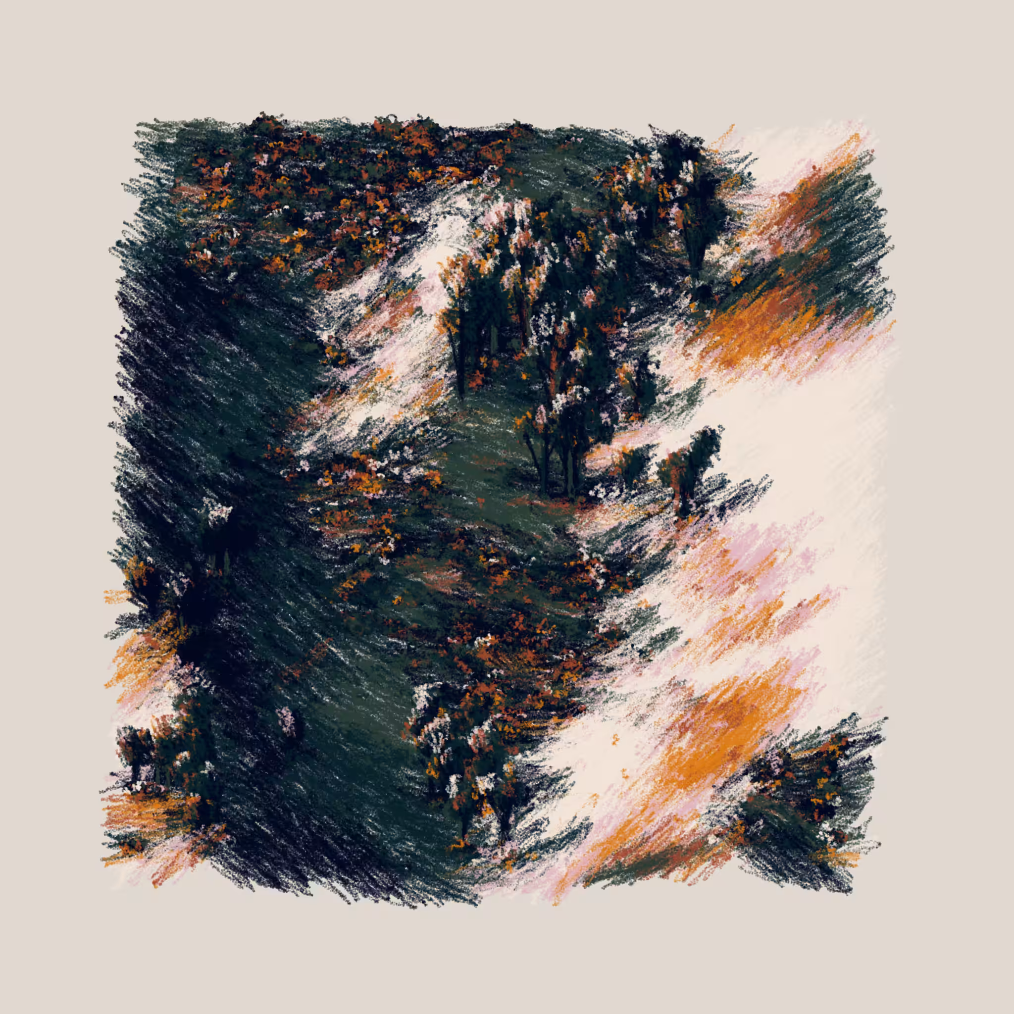 Eucalyptus and Sagebrush #102