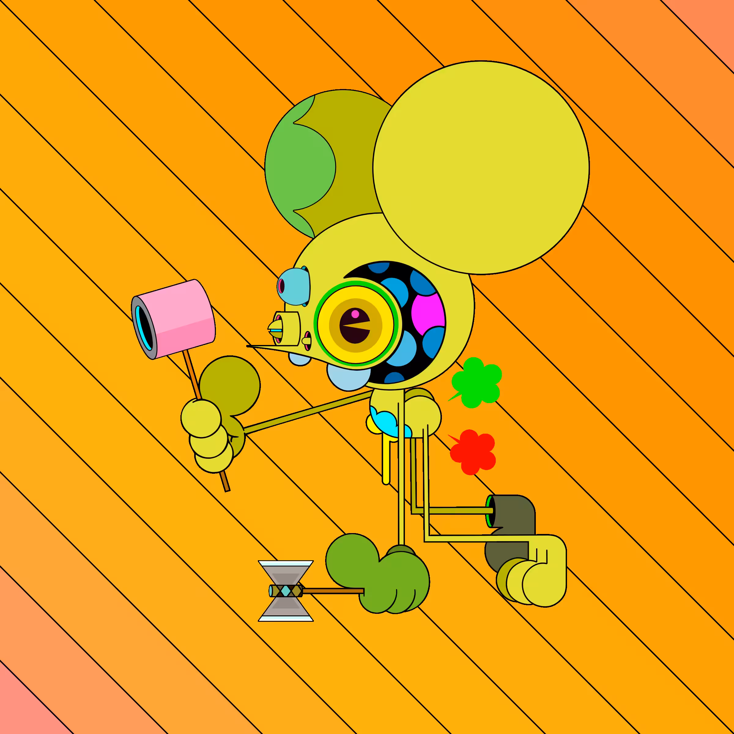 Neogen Space Monkeys #851