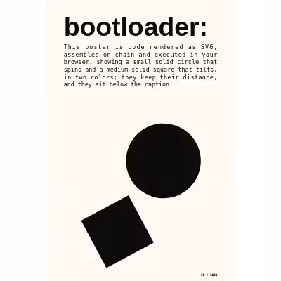 bootloader: selfie #78