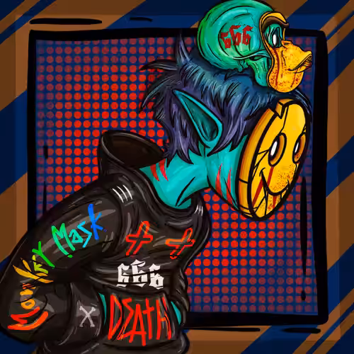 Monkey Mask X Mr.DEATH # 108