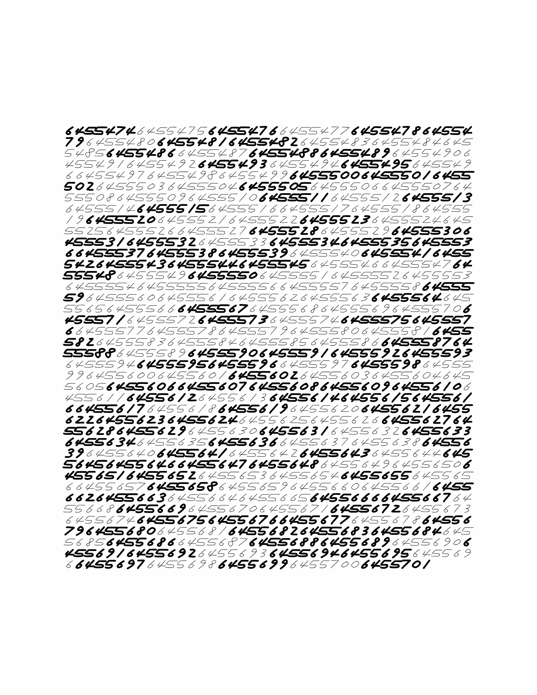 Endless (5,607,250 to Infinity) #2919