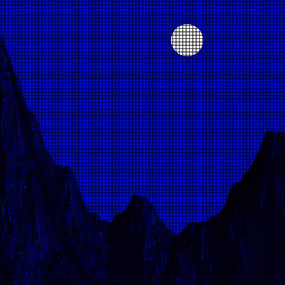 Classic generative landscape #48