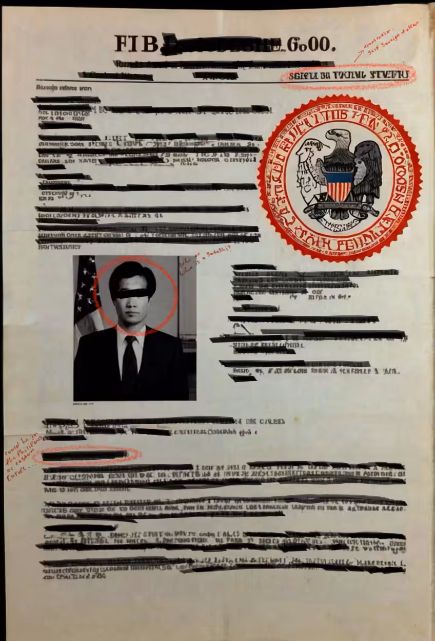 FBI File #3 - The Satoshi Files