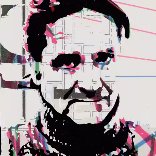 THE GENERATIVE PORTRAIT COLLECTION OF ROBERT MALLARY: Generative Portrait of Robert Mallary #684