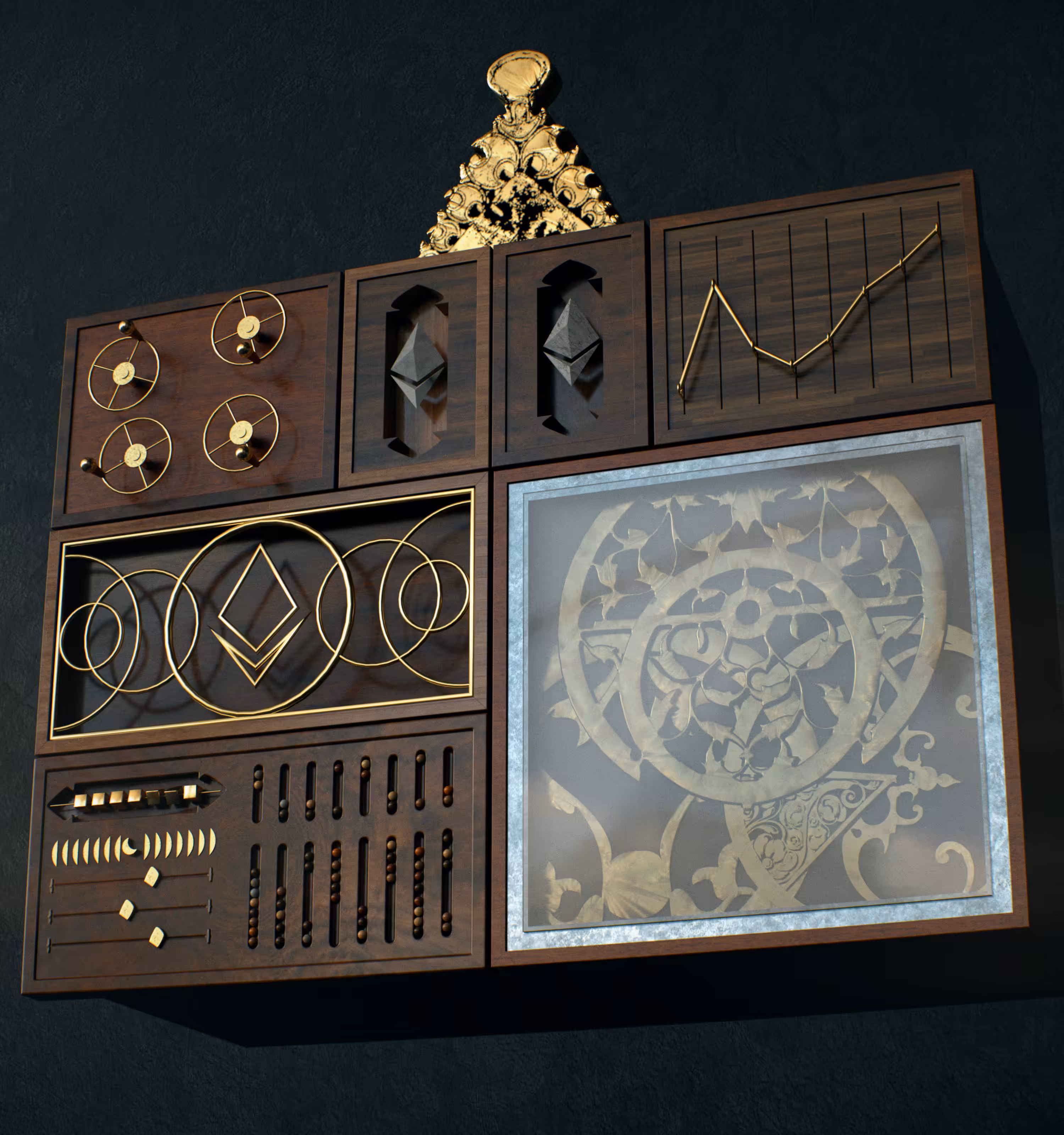 18th Century Ethereum Mining Rig