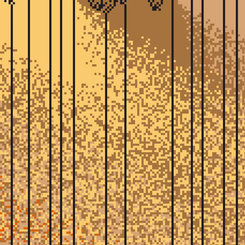 Colored Elementary Cellular Automaton #275